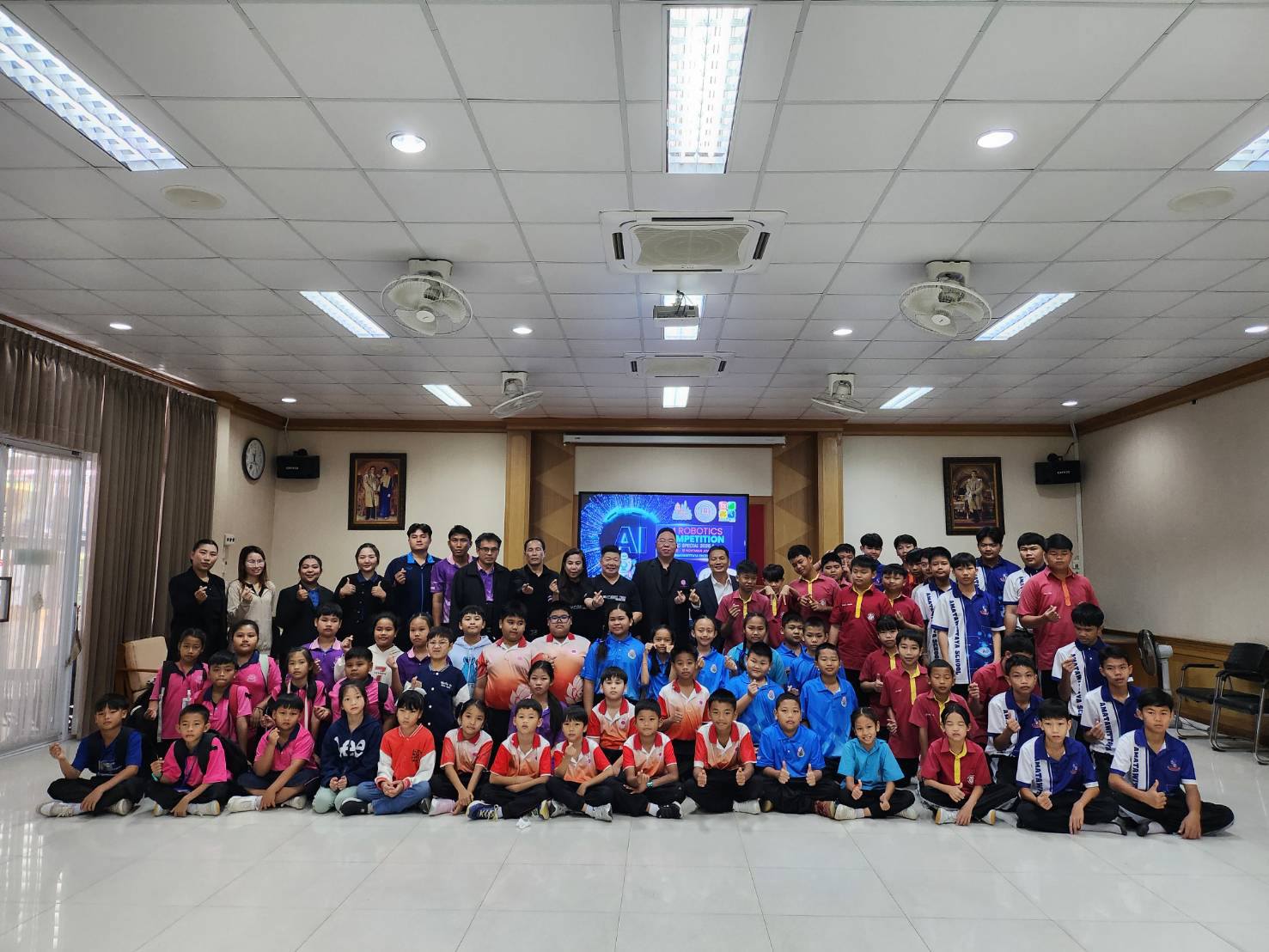 เข้าร่วมอบรม AM ROBOTICS ณ โรงเรียนอมตวิทยา