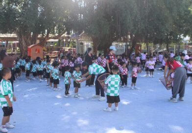 การแข่งขันกีฬาสีภายใน (คุรุราษฎร์เกมส์ 68) ระดับชั้นปฐมวัย (อนุบาล 1-3)